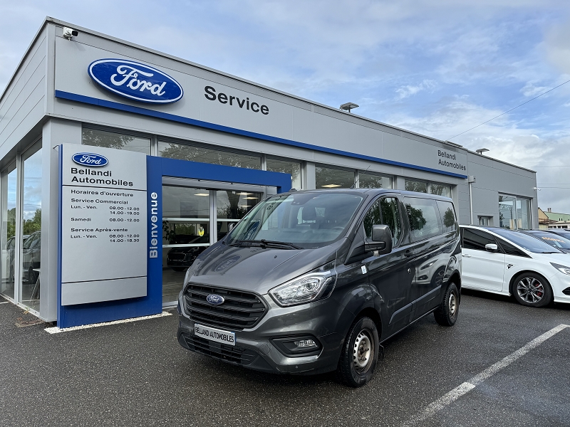 FORD TRANSIT CUSTOM - 2.0 ECOBLUE 130 S&S CABINE APPROFONDIE TREND BUS (2020)