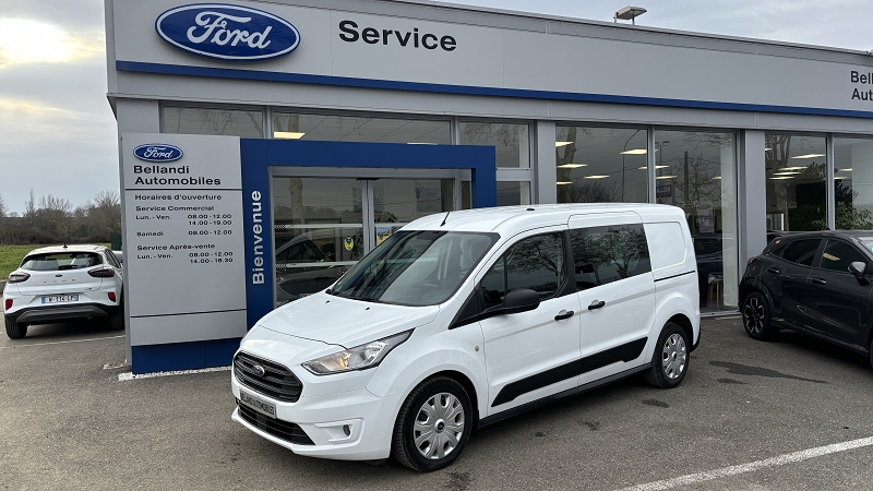 FORD TRANSIT CONNECT - 1.5 ECOBLUE - 100 S&S CABINE APPROFONDIE TREND L2 (2019)